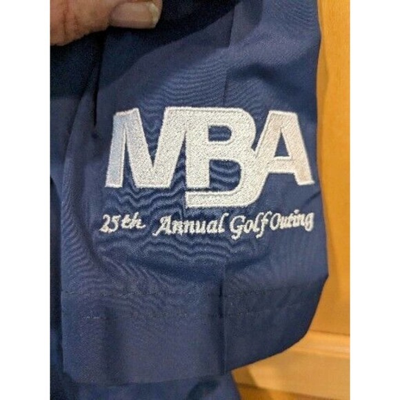 New Elevate Sport Medium 1/2 Zip Windshirt Blue NWT Logo Windbreaker Jacket - Picture 4 of 4